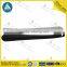 customized embossed logo stainless steel long handled shoe horn meta