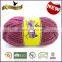Charmkey fancy yarn for knitting scarf 100 PTT mixed color knitting yarn