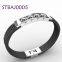Stainless Steel Bracelet Blanks Magnetic Men Handmade Braided Bracelets