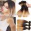 8A Grade Virgin Human Hair Bundles 1b/27 Ombre Peruvian Yaky Straight Hair