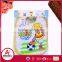 polyester cute cartoon characters printing baby drool bibs