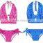 Mermaid Girls Sea Wave Bikini Set Mermaidens Swimsuits and Swimwear