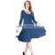 New fashion european style soft new floral dresses