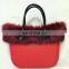 China Supplier new style wholesale winter o eva handbag