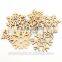 christmas DIY assorted hanging wooden snowflake cutouts