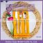 NP018B wedding decoration organza purple napkin, plate mat