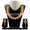 Exclusive Gold Jewelry Set-One Gram gold plated necklace set Traditional polki stone Gold Jewelry -