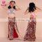 Tribal egyptian style performance children kids belly dance costume suit with bra and skirt ET-077