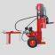 cheap new wood log splitter with Lifan gasoline engine manual start horizontal