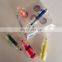 customized logo printing medicine bottle highlighter marker set