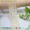 1.5" Fashion Elastic Nylon Spandex Ivory Lace Trim for Underwear