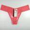 New Style Lace Open Front Panties Biniki Type Low Waist Transparent Women Lace Thongs