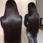 9A Brazilian Straight Human Virgin Hair Weave 4 Bundles With Lace Frontal