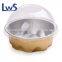 disposable aluminum foil pleated baking cups