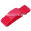Custom Color Braided Elastic Stretch Belt With Metal Buckle