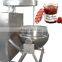 Reasonable structure good quality jacketed kettle with agitator/mixer for chili sauce can easy to adjust  the flame temperature