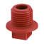 NPT Square flanged head male thread plug for pipe valve fittings