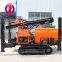 pneumatic well drilling rig large crawler drilling equipment percussion rotary drilling machine simple operation