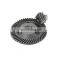 Customized high precision cnc machining steel 45 degree bevel gears