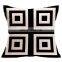 Home decorative Simple Geometric  Printed Linen Cotton  Throw Pillow cover
