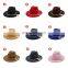 Woolen Felt Hat Panama Jazz Fedoras hats Tassel pearl vintage cap Formal Party And Stage Top Hat for Women men unisex
