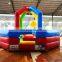 Outdoor arena balance wrecking team game,  Big inflatable wipeout ball game for sport park