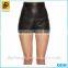 OEM Service 2016 Sexy Thin Casual Women Shorts High Quality Lady Leather Shorts