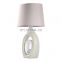 Modern style ceramic table light and home decorative table lamp