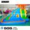Outdoor Large Mini Water Slide Giants Inflatable Bouncer Combo Floating Water City Swimming Pool Kid Slide with Swimming Pool