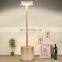 2020 New design modern hotel table lamp rechargeable cordless LED desk lamp