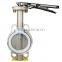 2016 DN200 Stainless Steel Online Shopping Wafer Butterfly Valve with Pin