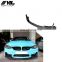 Carbon Fiber  M3 M4 car Front Bumper Lip Spoiler for BMW F82 F80 M3