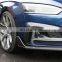 Facelift S5 Угловой обвес переднего диффузора из углепластика для Audi S5 B9 A5 SLINE 2017 2018 2019