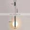 Modern LED Hanging Light Creative Round/Half Glass Pendant Light