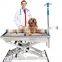 Factory Price stainless steel hydraulic/electric lifting surgical Operating table Veterinary