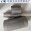 customize 304 316 perforated stainless steel tube pipe filter