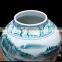 Home decor chinese blue and white ceramic porcelain flower vase