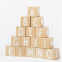 Wholesale Montessori Letter Learning Toy Wood Alphabet Puzzles Wooden Alphabet Blocks for Preschool Kids