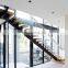 modern new white stringer glass railing designs stainless steel staircase interior wood stairs