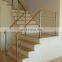 low cost straight staircase railing stainless steel design