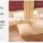 2 Panel wood room divider screen