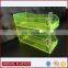 acrylic pusher display custom clear acrylic snacks dispenser