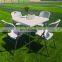 Wholesale outdoor furniture square table manufacturer camping wedding party hire plastic outdoor catering folding table