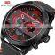 MINI FOCUS MF0068G Luxury Brand Men Watches Leather Strap Quartz Wrist Watch Men Waterproof Sport Clock Mens Wristwatch