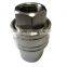 high quality non-valve stainless steel hydraulic quick coupling for Building Equipment