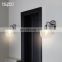 HUAYI Factory Wholesale Metal Glass Smd E27 60w Indoor Living Room Loft Modern Led Wall Lamp