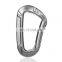 JRSGS Camping Carabiner Aluminium Snap Hook 12KN Climbing Carabiner Customized the LOGO S7803