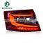 Landnovo new design car body parts led rear light assembly with turn signal for Skoda Octavia 2015-2017 led car tail light