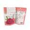 Customized Color Printing Laminated Dried Fruit   Package Pouch Dry Food Dragon Fruit Stand up Pouch Bags with zipper