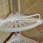 No punching shelf in balcony corner indoor special corner storage rack rotating storage rack